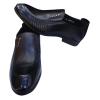 Leather Men's formal Party shoe in Black color