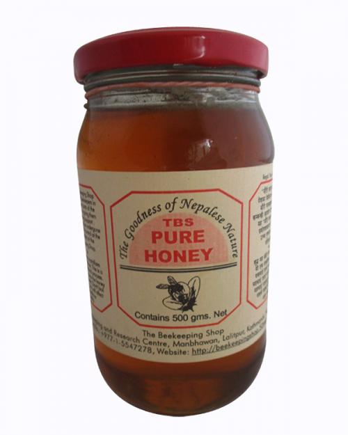 Mustard Honey With Glass Jar (500g) - (BK-011)