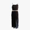 Dark Black Long Gown - (NP-PD-031)