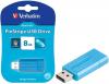 Verbatim Store'n'Go Pinstripe USB Drive 8GB (Caribbean Blue)