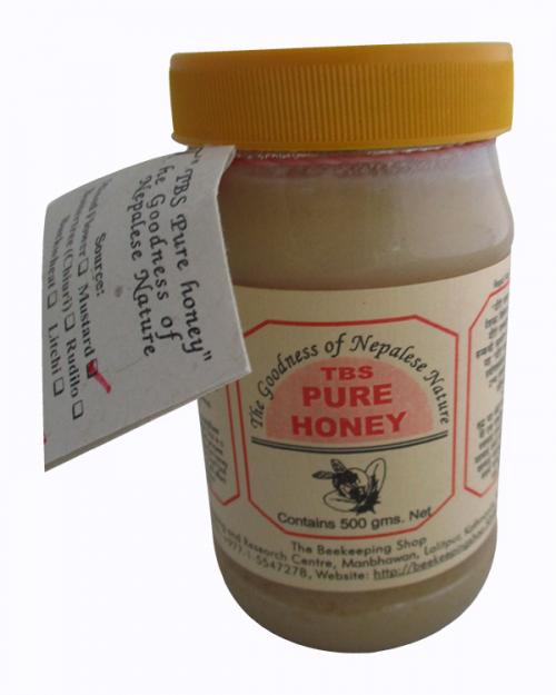 Mustard Honey With Plastic Jar (500g) - (BK-007)