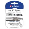 Verbatim 16 GB OTG Type C USB 3.0 Drive - (VTM-64904)