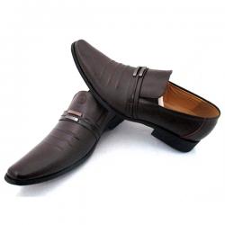 Brown Fashionable Formal Shoes for Men - (SS-005)