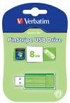 Verbatim Store'n'Go Pinstripe USB Drive 8GB (Eucalyptus Green)
