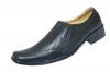 Plain Black Leather Shoe (SS-M2791)