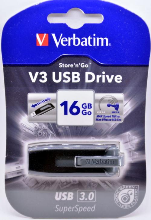 Verbatim Store'n'Go OTG USB 3.0 Drive 32GB Black