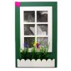 Green Window Designed Small Photo Frame - (ARCH-432)