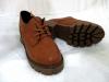 Women Leather Brown Shoes Lace-up