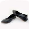 Ladies Black shiny Belly Shoes