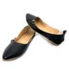 Ladies Black Belly Shoes With Belt