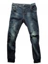 Blue Jeans Grunge Pant For Men - (EC-017)