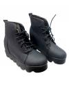 Ladies Leather Black Boot