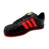 Superstar Black & Red Sports Shoes