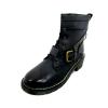 Dr. Marten Dark Black Leather Boot