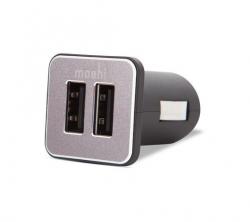 Revolt Duo - Dual Port USB Car Charger With Lighting Cable - (AIP-084)