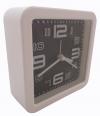Simple Fashion Black White Alarm Clock - (TP-118)