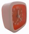 Simple Fashion Orange White Alarm Clock - (TP-121)