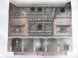 Carfyyard Faced Of Kuthumath Bhaktpur Nepal - Robert Pawell