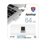 Apotop AP-U6 USB 3.0 Ultra Compact Flashdrive 64GB - (OS-280)