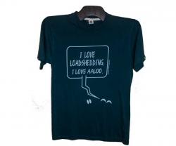 I Love Loadshedding Printed T-Shirt
