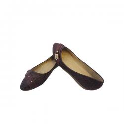 Trendy Brown Flat & Heel Pointed Toe Ballerinas - (MS-016)