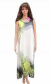 Chiffon Light Color Long Dress - (WM-002)