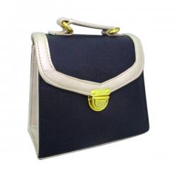 Nevy Blue Side Bag For Ladies - (LAC-025)