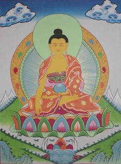Shakya Muni Buddha (28cmx37cm)
