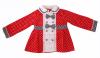 Girl's Dotted Frock With Full Sleeves - (KC-023)