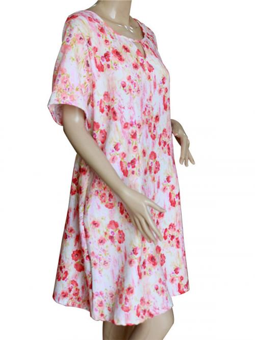 Floral Printed Dress - (SAS-010)