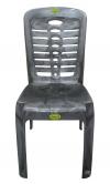 Super Armless Silver Double Plastic Chair - (UT-018)