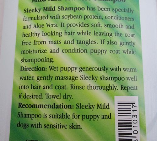 Sleeky Puppy Shampoo 175 ML - (SHM-002)