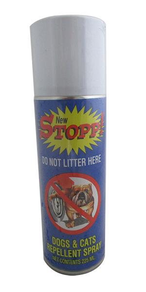 New STOPP! Dogs and Cats Repellent Spray 225 ML - (SP-001)