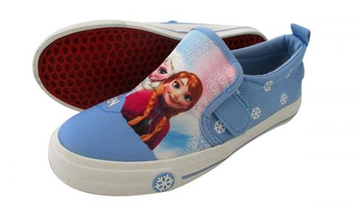 Frozen Printed Vans Style Shoes For Kids - (CN-004)