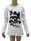 Woof Printed Full Sleeve T-Shirt For Kids - (CN-073)