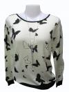 Butterfly Printed Full Sleeve T-Shirt - (EZ-008)