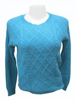 Sweater Style Round Neck Full Sleeve T-shirt - (EZ-018)