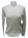 Sweater Style Round Neck Full Sleeve T-shirt - (EZ-020)