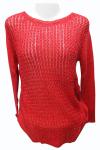 Sweater Style Round Neck Full Sleeve T-shirt - (EZ-025)