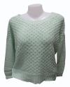 Sweater Style Round Neck Full Sleeve T-shirt - (EZ-032)