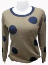 Sweater Style Round Neck Full Sleeve T-shirt - (EZ-045)