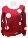 Sweater Style Round Neck Full Sleeve T-shirt - (EZ-046)