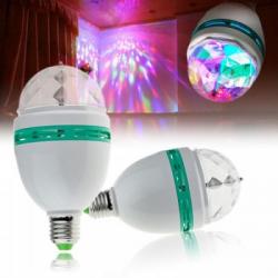 3 Colors LED Full Color Rotating Lamp Stage Light - (LT-007)