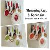 Measuring Cup and Spoon Set - (AFM-125)