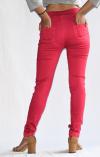 Pink Stretchable Fitting Pant - (ARKO-021)