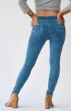 Spotted Blue Stretchable Fitting Pant - (ARKO-022)