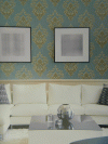 Living Walls Pattern - Contemporary Wallpaper - Per Roll - (LW-042)