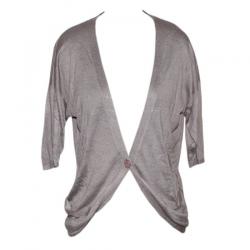 Women's Over Size V-Neck Cardigan Half Sleeve with Button - (NEP-042)