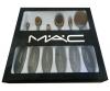MAC 6 Pieces Basic Oval Makeup Brush Set - (ATS-005)