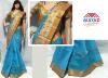 Blue Silk Saree For Ladies - (MDC-028)